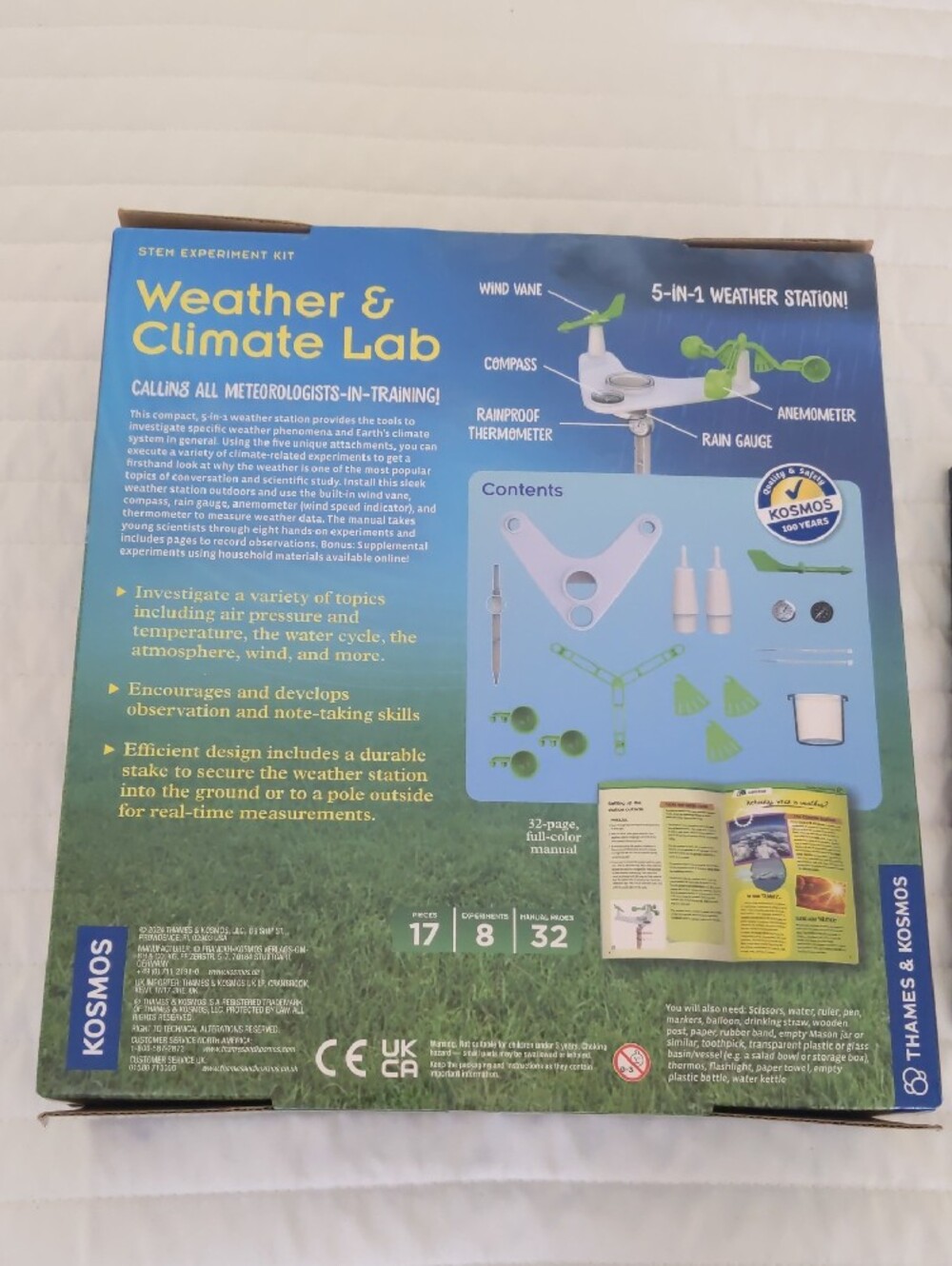 Weather & Climate Lab STEM Kit - Green - Picture 2 of 5